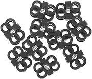 Baluue 10Pcs Shoelace Locks for Sneakers Shoe Lace Buckles Durable Shoelace Fixers for Adults Easy to Use and Suitable for All Shoe