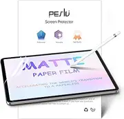 Peslv 2 Pack Like Paper Screen Protector for iPad Pro 11 Inch 5th (2024, M4), Matte Anti Glare PET Film/Blue Light Filter Eye Protection Cover/Drawing & Writing Feel Like on Paper