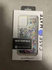Case-Mate Clear Waterfall Liquid Glitter Case for iPhone 11 Pro 5.8" -10ft Drop