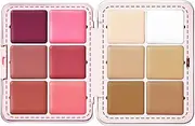 Concealer Palette - 12 Colors Blush Palette | Cream Contour Blush Highlighter | Blush Palette For Cheeks | Long Lasting Cream Makeup Palette | Waterproof Matte Blush For Women