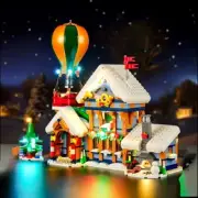 LED Light Kit Compatible with Lego Icons Santa's Post Office Set, Compatible