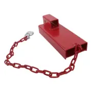 2 Inch Hitch Receiver Forklift Trailers Towing Adapter Pallet Forks Attachment