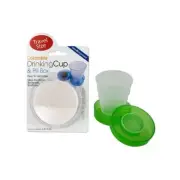 Collapsible Drinking Cup And Pill Box