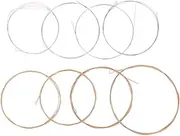 8 Pcs Phosphor Bronze 8 String Mandolin Strings Stable Timbre for Various Types and Sizes of Mandolins