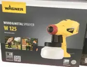 NEW Wagner W125 Wood & Metal Paint Sprayer