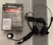 Radio Shack Mini Amplifier/Speaker 277-1008C EVP Listening Device Paranormal Kit