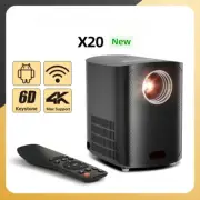 Mini Android Wifi Theater Video Projector for Full HD 1080P 4k Cinema Smartphone