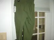 New Boys Wonder Nation Jogger Pants Drawstring Waist Boys Med 8 Green