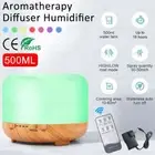 500ml Aroma Aromatherapy Diffuser LED Oil Ultrasonic Air Humidifier Purifier AU