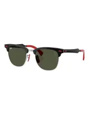 Ray-Ban RB3807M Scuderia Ferrari Collection Aluminium Sunglasses in Silver