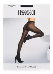 Wolford Fatal Black 50 Denier Tights - S S