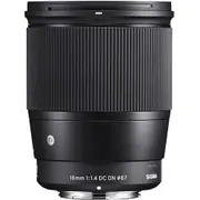 Sigma 16mm f/1.4 DC DN Contemporary Lens For Sony E-Mount