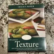 Strathmore Ink Jet Paper Texture 8.5"x11" 25 Sheets, Sealed NEW!
