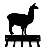 Llama 5 Hook Wall Mount Key Rack/Holder Made in USA
