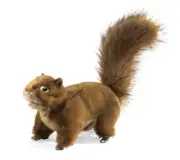 NEW PLUSH SOFT TOY Folkmanis 2880 Red Squirrel Hand Puppet