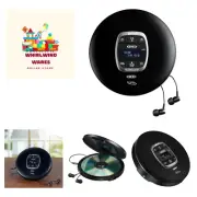 Professional Portable CD Player with Bluetooth | CD-R/RW MP3 Playback | FM Ra...