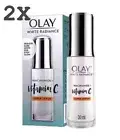 Olay White Radiance Vitamin C+Niacinamide Super Serum Clear and Smooth 30 ml X2