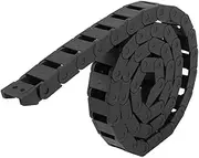 KGKMTHPHZG 10 x 20mm 10 * 20mm L1000mm Cable Drag Chain Wire Carrier with End Connectors for CNC Router Machine Tools