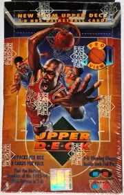 Upper Deck 3D Basketball Box 1993-94 Factory Sealed NEW Michael Jordan RARE! MJ