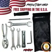 Motorcycle Tool Kit Kawasaki Vulcan VN 2000 500 750 800 88 900 650 S Pouch Bag