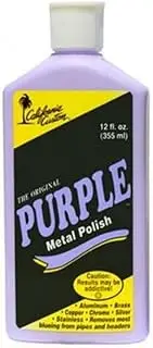 California Custom Purple Metal Polish 12 oz