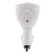 TIROL T17252 Car Charger 1 Separate 2 Two USB Power Adapter Cigratte Lighter Plug for Digital Device