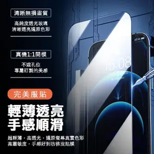 Realme Narzo 50 Pro 6.4吋 透明高清9H玻璃鋼化膜手機保護貼(Narzo50Pro保護貼 Narzo50Pro鋼化膜)