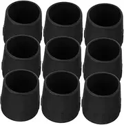 Yardwe 9pcs Guitar Holder Leg Pad Covers Non Slip Foot Protectors for Instrument Stands for Guitars Saxophones Microphones Durable Scratch Resistant
