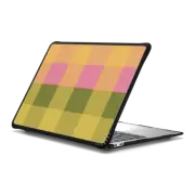 MacBook Air 13-inch (M1 / Intel) Impact Case PINK AND GREEN CHECK by teklan