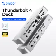 ORICO Thunderbolt 4 Docking Station Type C to HDMI-compatible Adapter 8K@30Hz