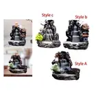 Waterfall Incense Holder Incense Cone Burner Resin Creative Crafts Simple for