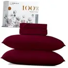 100% Organic Cotton Twin Bed Sheet Set - 3 PC Twin Size Sheets Set, Soft,