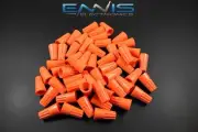 500 PCS WIRE TWIST CAP 22/14 GAUGE TERMINAL CONNECTOR SPLICE AWG ORANGE WNOR