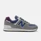 【New Balance】574 系列 男女 休閒鞋 灰藍-U574KGN-D