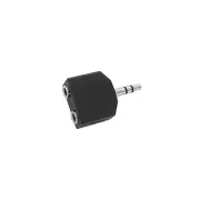 Velleman CAA19 DUAL 1/8" PHONE STEREO JACKS TO 1/8" PHONE STEREO PLUG ADAPTER