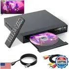 DVD Player for TV - All Region Free DVD Player with HDMI/RCA Output Cable Inc