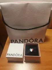 ❤️ NEW Pandora Charm Italy/Italia Flag Heart