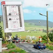 Busch 6020 HO/OO Gauge Level Crossing