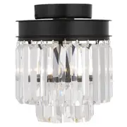 Serene Batten Fix Light DIY Black | Telbix Lighting