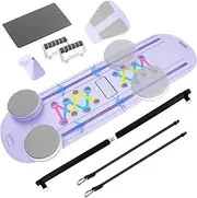 Pilates Board - Pilates Reformer Set, 6 in 1 Pilates Boards for Home Workout, Portable and Foldable Pilates Reformers Machine, Multifunctional Pilates Board for Women