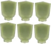 HEATSHAKING 6 Pcs Tuning Peg Handles Guitar Tuner Cap Plastic Guitar Knobs Ergonomic Tuning Knobs