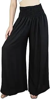 [Boho Pants] Palazzo Pants for Women with Pockets| Wide Leg high Waisted Flowy Pants for Women | Summer, Cruise, Vacation