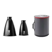 Aputure Storm 1200x Black Reflector Kit with 15 and 30 Degree Reflectors