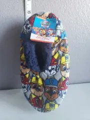 Nickelodeon Paw Patrol Fuzzy Babba Slippers Socks M/L Chase Rocky Rubble