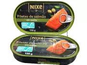 2 x Cans Portuguese Salmon Fillets in Olive Oil Nixe Portugal 2 x 150g (10.58Oz)