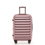 Tosca Como Medium Lightweight Trolley Hard Case Suitcase 67cm Rose Gold