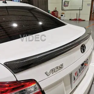 巨城汽車精品 豐田 TOYOTA VIOS 原廠型 CARBON 卡夢 尾翼 擾流板 新竹