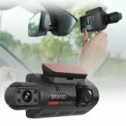 Dual Lens Front Inside Camera Car DVR Dash Cam Night Vision Parking Monitoring