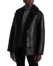 Stand Studio Louisa Faux Shearling Jacket