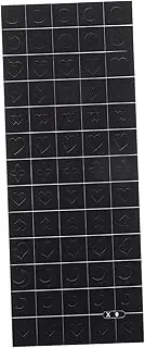 BESTYASH 1 Sheet Japanese Nail Art Airbrush Stencils of Durable Nail Decoration Stickers for Easy Application Versatile Designs for All Occasions